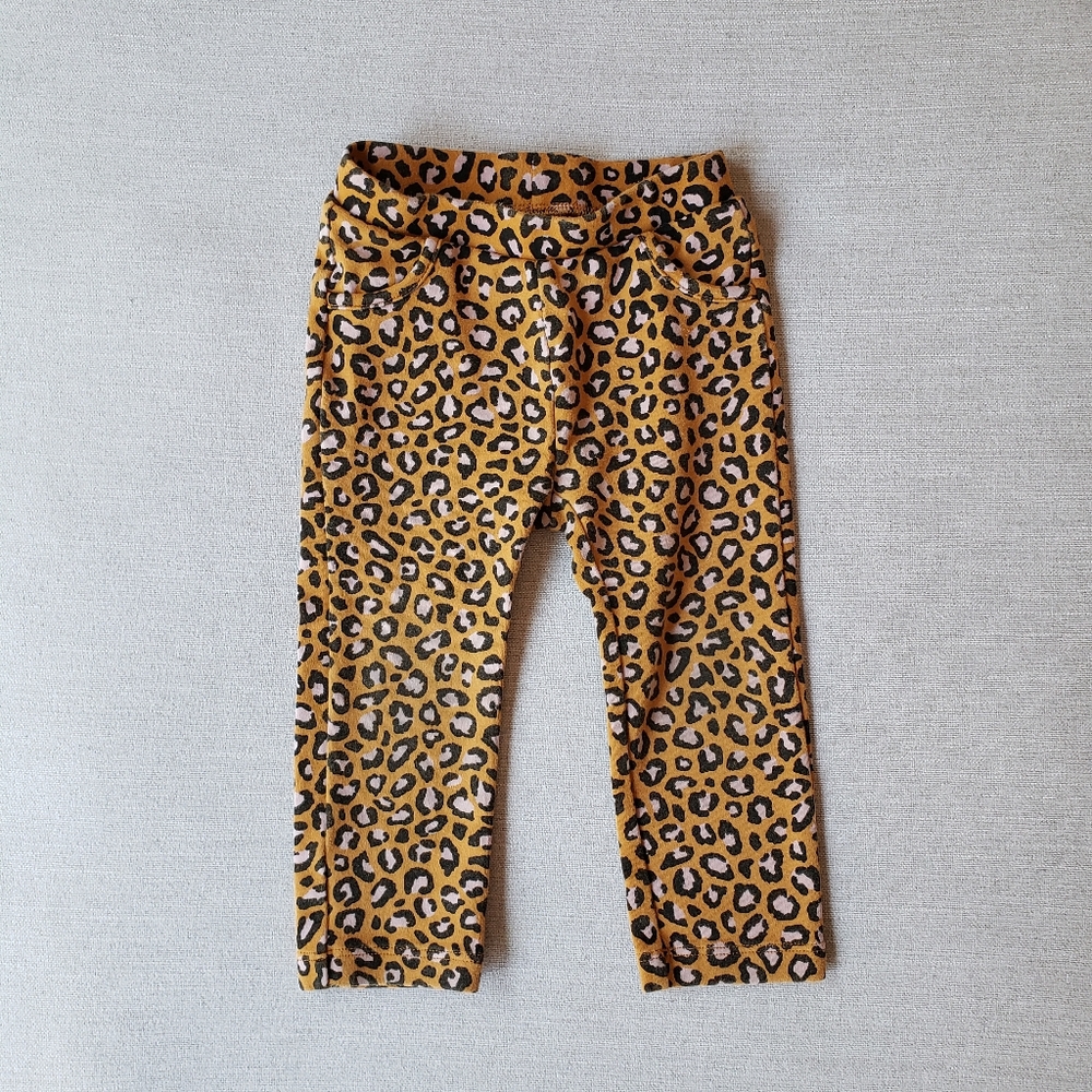 Old Navy Leopard & Pink leggings